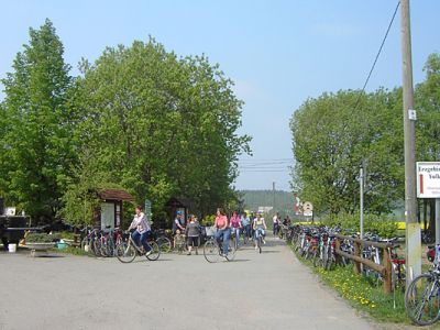 Rad und Wanderwege am Freizeitgelände Alte Ziegelei